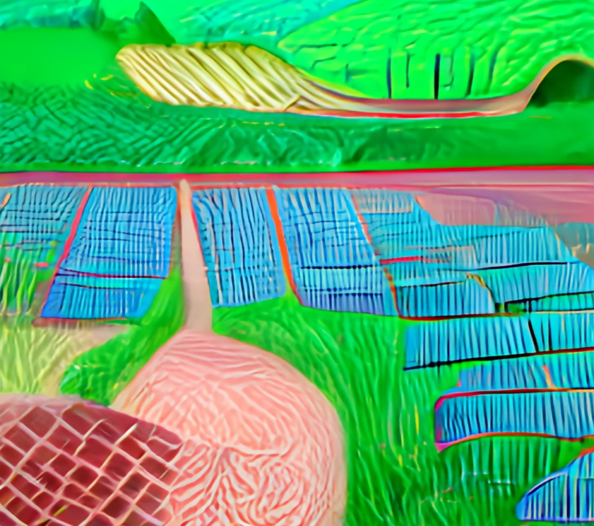 Hockney Stil